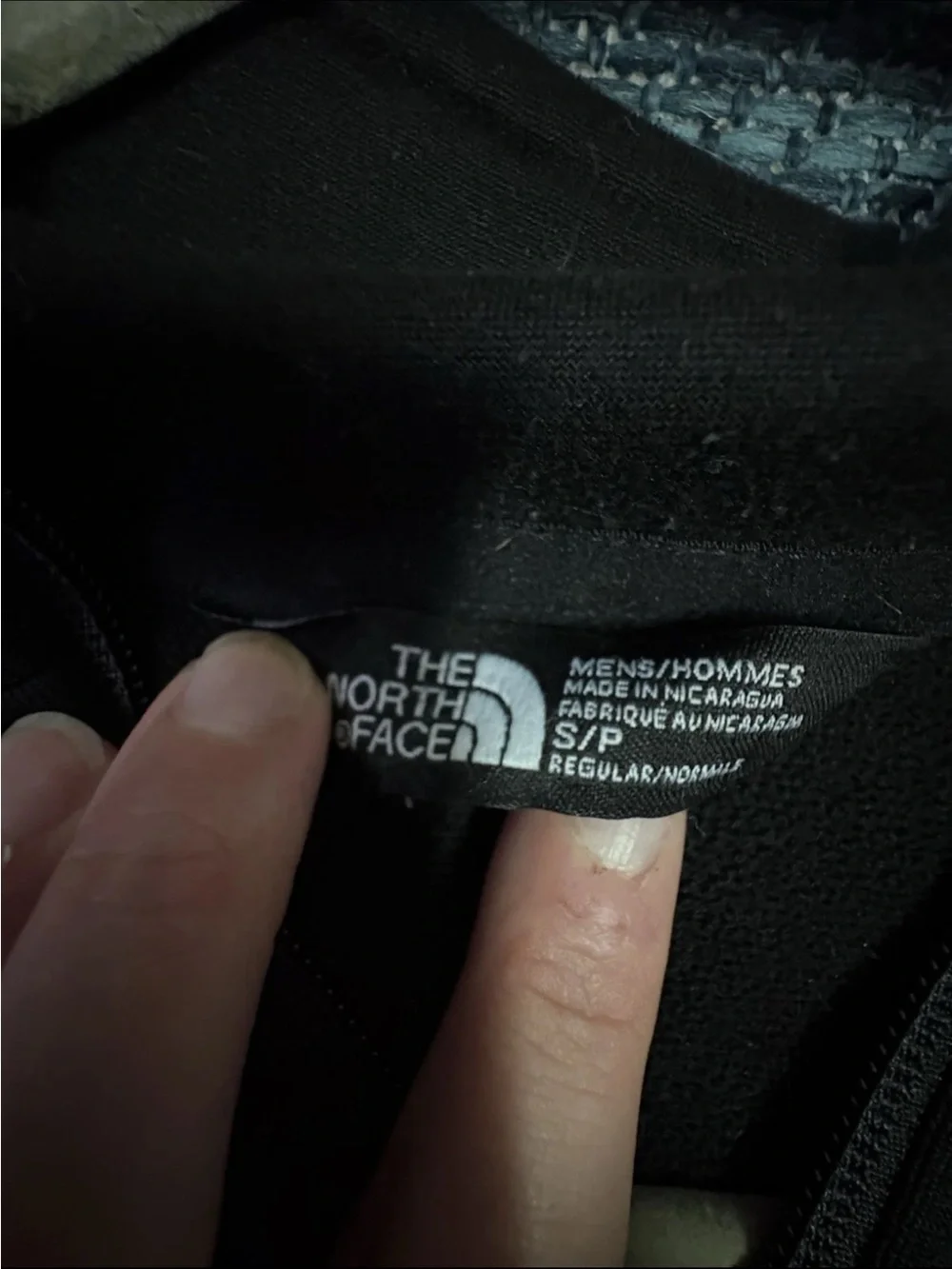 The North Face Black Full-Zip Hooded Sweater